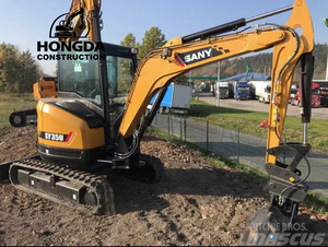 Mini Pre-<b>owned</b> Excavator SANY 35U Great Condition 2024 <b>Model</b> Only 485 Hours for SANY - Product Image 3