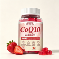 Gommes au CoQ10 sans sirop de maïs, vegan, végétariennes, édulcorées à l'érythritol