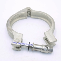 Putzmeister Clamp Coupling ZX-K 6HD Type de boulon pour coude de tuyau de pompe à béton PM ZX150