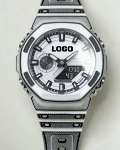 Reloj de Pulsera con Esfera Árabe y Correa de Goma, Moda, Negocios, Venta al por Mayor - Product Image 2