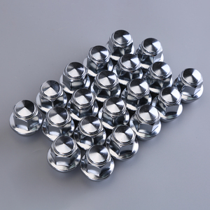 Set di 20 Dadi per Ruote Auto Cromati M12x1.5mm 46708 in Acciaio Legato per Ford Ka Kuga Mondeo <span class=keywords><strong>Puma</strong></span> Ranger 2011-2015 - Product Image 4