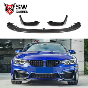 Paraurti anteriore in vera fibra di carbonio adatto per <span class=keywords><strong>BMW</strong></span> F80 M3 F82 M4 2014-2017 accessori ricambi auto - Product Image 1