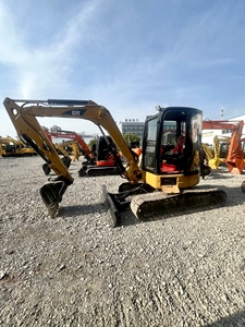 Mini-excavatrice hydraulique Caterpillar 305C d'occasion, CAT 305 305C 305CR, 5 tonnes, micro-excavatrice sur chenilles, moteur, accessoire tarière - Product Image 5
