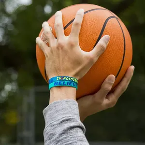 Groothandel Op Maat Gemaakt Uw Eigen Rubberen Motiverende Armband Polsband Promotionele Evenementen Reclamegeschenken Siliconen Polsbandjes