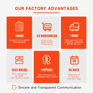 רגליים ספה ארון רגליים משולש מודרני רגליים זהב ספה ריהוט ספה רגליים מתכת לבניין משרדים - Product Image 4