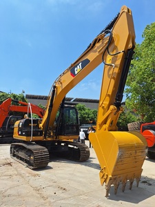 Excavadora de cadenas Cat 323DL usada con pocas horas de trabajo, excavadora hidráulica original Caterpillar de 23 toneladas para movimiento de tierras y construcción. - Product Image 2