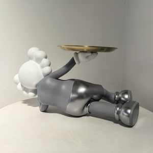 Escultura de Resina de Oso Violento Creativo, Personaje Realista de Cine y Televisión, Decoración Artesanal para el Hogar, Arte de Mesa - Product Image 4