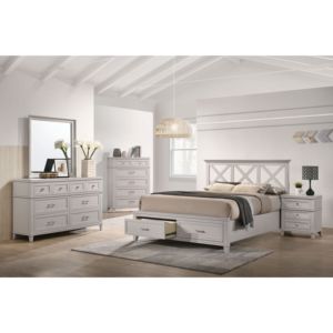 3 <b>Drawer</b> Nightstand With Usb Port Modern Bedroom <b>Storage</b> Cabinet - Product Image 2