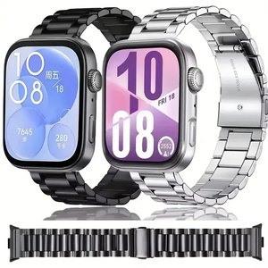 <span class=keywords><strong>Correa</strong></span> de Acero Inoxidable Sólido para <span class=keywords><strong>Huawei</strong></span> <span class=keywords><strong>Watch</strong></span> Fit 5 Pro, Brazalete para <span class=keywords><strong>Huawei</strong></span> <span class=keywords><strong>Watch</strong></span> Fit 4 Fit3, <span class=keywords><strong>Correa</strong></span> Metálica - Product Image 6