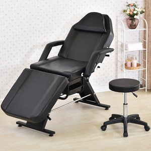 Z New Design Beauty Salon Massage Bed Leather Adjustable Facial <b>Table</b> Hair Spa School Hot Selling PVC PU Material - Product Image 1