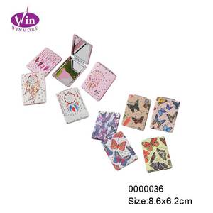 Gấp mỹ phẩm nhỏ gọn gương <span class=keywords><strong>make</strong></span> <span class=keywords><strong>up</strong></span> Pocket gương đôi bên gương một bên Magnifying - Product Image 5