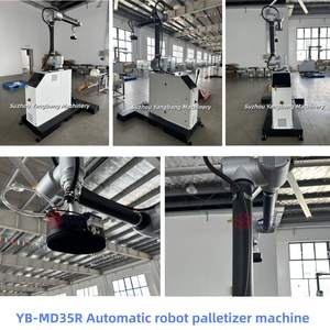 Bras robotique collaboratif Solution de palettisation de bouteilles de film rétractable Boîtes Palettiseur Machine de palettisation Robot collaboratif industriel - Product Image 4