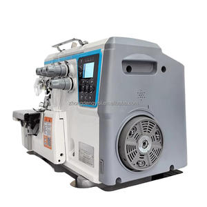 Máquina Overlock de Tres/Huellas o Cuatro/Huellas/Cinco Hilos, Máquina de Coser Industrial Totalmente Automática para Dobladillos y Overlocks - Product Image 1