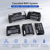BMS Modular de Litio de Alto Voltaje 144S EC-HV con Pantalla LCD de 4.3 Pulgadas y CAN RS485 para Sistemas de Almacenamiento de Energía y PCBA de Power Bank