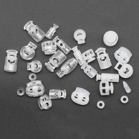 Mousqueton pivotant en plastique, connecteur de remplacement pour porte-clés et cordons