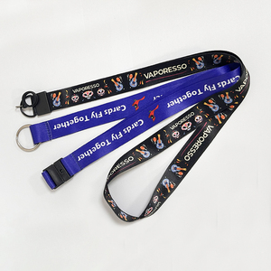 Tùy chỉnh đầy màu sắc in <span class=keywords><strong>Polyester</strong></span> Móc Chìa Khóa huy hiệu Reel chủ thẻ ID dây đeo cổ thăng hoa <span class=keywords><strong>Lanyard</strong></span> in offset Logo - Product Image 3