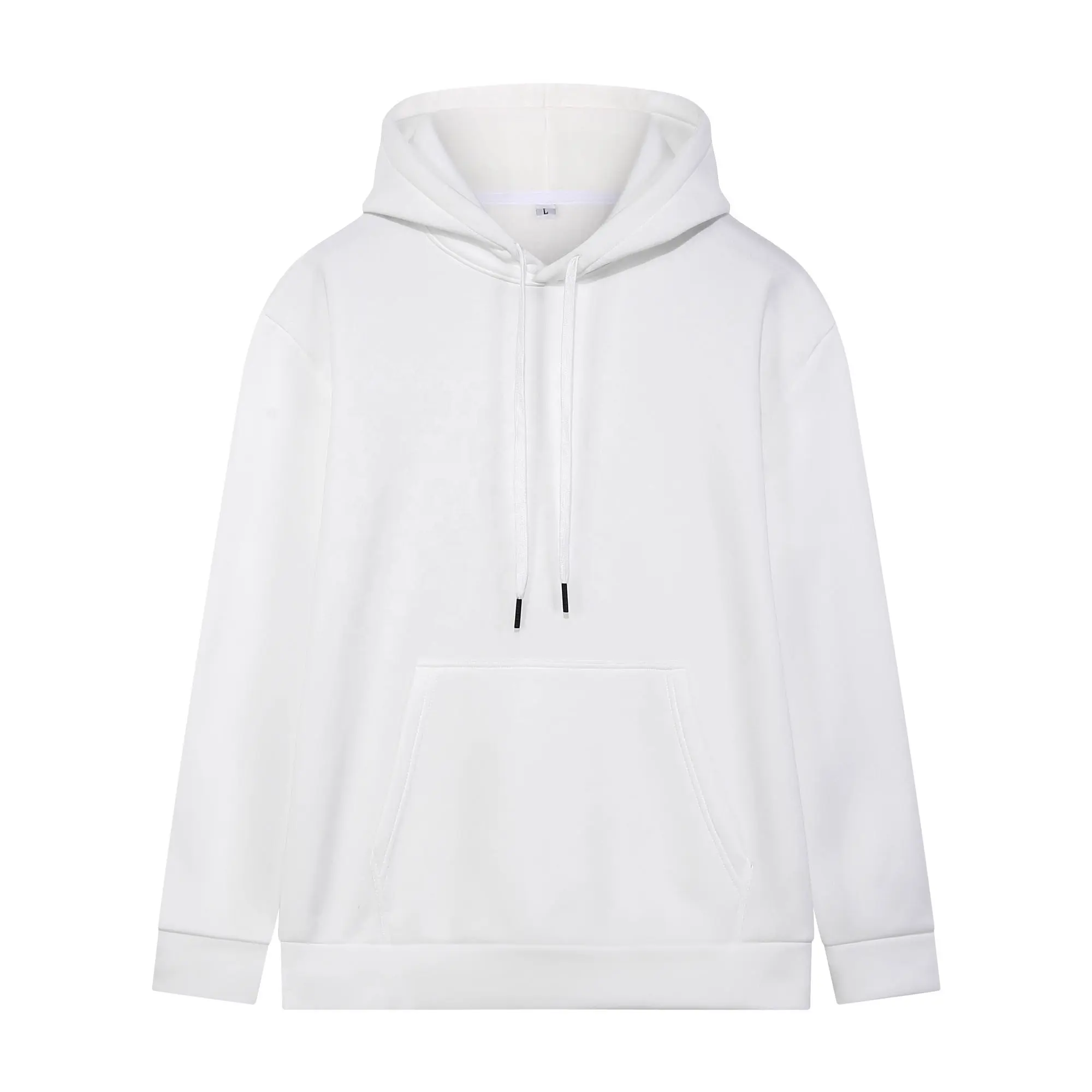 Plain Men Hoodies Already Made Hoodie Sweatshirts Men White Unisex Plain High Quality Oversized Polyester Fleece For Sublimation