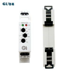 Relais de protection triphasé triphasé GRV8-04/M460, protection contre les surtensions, les sous-tensions, la perte de phase, la protection de séquence - Product Image 2