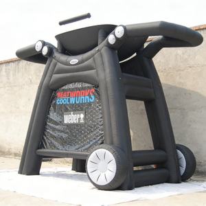 Modèle de barbecue gonflable géant personnalisé KeepFuns, affichage publicitaire de marque pour la promotion de la marque de cuisine et de barbecue en plein air - Product Image 5