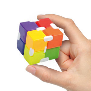 Cubo Infinito Arcoíris Mini en Oferta, Juguete Educativo de Rompecabezas, Alivio del Estrés Sensorial, Cubos Mágicos de Plástico al por Mayor, Embalaje en Caja - Product Image 2