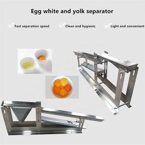 Ticari ucuz paslanmaz çelik ördek yumurta beyaz proteinler ve sarısı ayırma makinesi/manuel yumurta beyaz sarı ayırıcı - Product Image 2