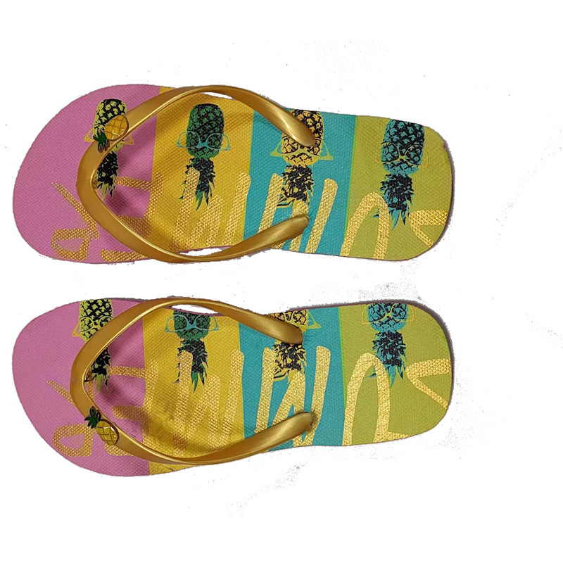 Custom Flip Flops Slipper for Girls Fashion Color Summer Women PE Flip-flops