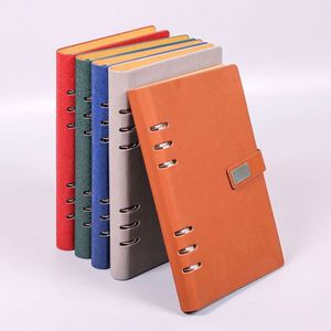 A5 Wholesale Spiral Binding PVC Business Loose-Leaf Office <b>Notebook</b> Hand <b>Diary</b> Gift with Customized Design and Custom Packing - Product Image 1