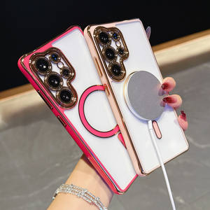 <span class=keywords><strong>Coque</strong></span> Itel S25 Ultra avec Protection Caméra, Étui Magnétique Transparent à Protection Intégrale pour <span class=keywords><strong>Samsung</strong></span> S25, S24 <span class=keywords><strong>Plus</strong></span>, S24 Ultra - Product Image 4