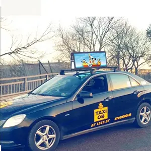 Lập trình 3G 4G wifi ngoài trời p2.5 P5 dấu hiệu tin nhắn Màn hình LED xe hàng đầu quảng cáo taxi TOP LED hiển thị