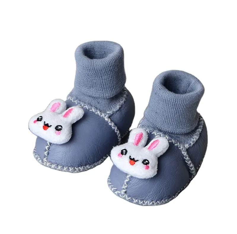 Bottines d'hiver unisexes pour bébés, chaussures à semelle souple et chaude, pour garçons et filles, de neige, chaussures de berceau pour tout-petits, nouvelle collection