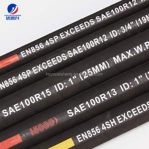 ท่อยางไฮดรอลิกแรงดันสูง4SH EN856 DIN ขนาด1นิ้วพร้อมข้อต่อ <span class=keywords><strong>G</strong></span> 3/8 - Product Image 3