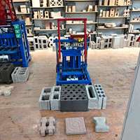 Machine mobile de fabrication de blocs de ciment à forte résistance, très demandée en Afrique, pour réduire les coûts