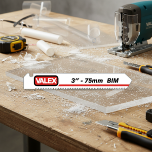 VALEX 5 pezzi di qualità industriale sega a mano Set 1452718 lame in acciaio al carbonio per applicazioni in plastica - Product Image 3