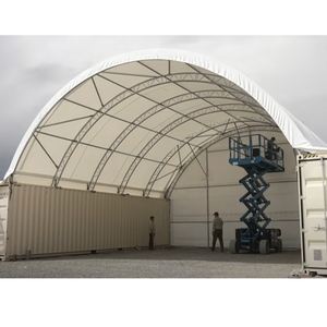 Conteneur de stockage dôme, abri de stockage portable, auvent de conteneur maritime 40 pieds, hangar de luxe, tente - Product Image 2