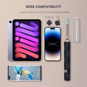 Điện Tai Pick công cụ ráy tai loại bỏ Kit 1080p tai sạch otoscope với máy ảnh Ánh sáng loại bỏ ráy tai - Product Image 5