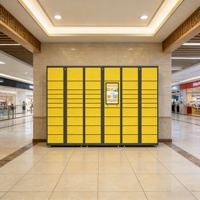 Boîte à colis intelligente étanche en acier galvanisé XinJu Electronic pour extérieur, idéale pour les bureaux, appartements et livraisons en usine