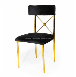 Venice vàng hiện đại kim loại ghế ăn uống cho nhà Bar khách sạn hoặc sử dụng đám cưới - Product Image 2