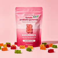 Gummies personnalisées pour l'équilibre féminin : Probiotiques premium, extrait vaginal, vitamines et probiotiques pour l'équilibre du pH féminin