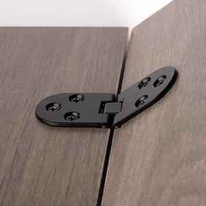 Kẽm Zlloy Gấp Bảng Bản Lề Vàng Đen Bạc 180 Độ Dày Vòng Góc Bản Lề Cho Đồ Nội Thất Cửa Tủ Bàn Flap - Product Image 6