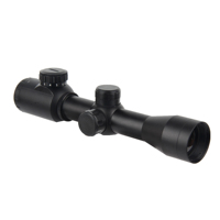 Lunette de Tir Optique 4x32EG avec Réticule Lumineux Rouge Vert, Viseur Télescopique Réglable pour la Chasse, avec Laser Tactique