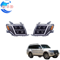2 pièces, feux de signalisation LED, phares avant pour Mitsubishi Pajero V87 V93 V97 2009-2021, phares, accessoires extérieurs