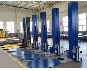 Hoàn toàn tự động <span class=keywords><strong>Pallet</strong></span> máy bao bì với quy mô tùy chọn căng phim máy bao bì nhựa gói - Product Image 5