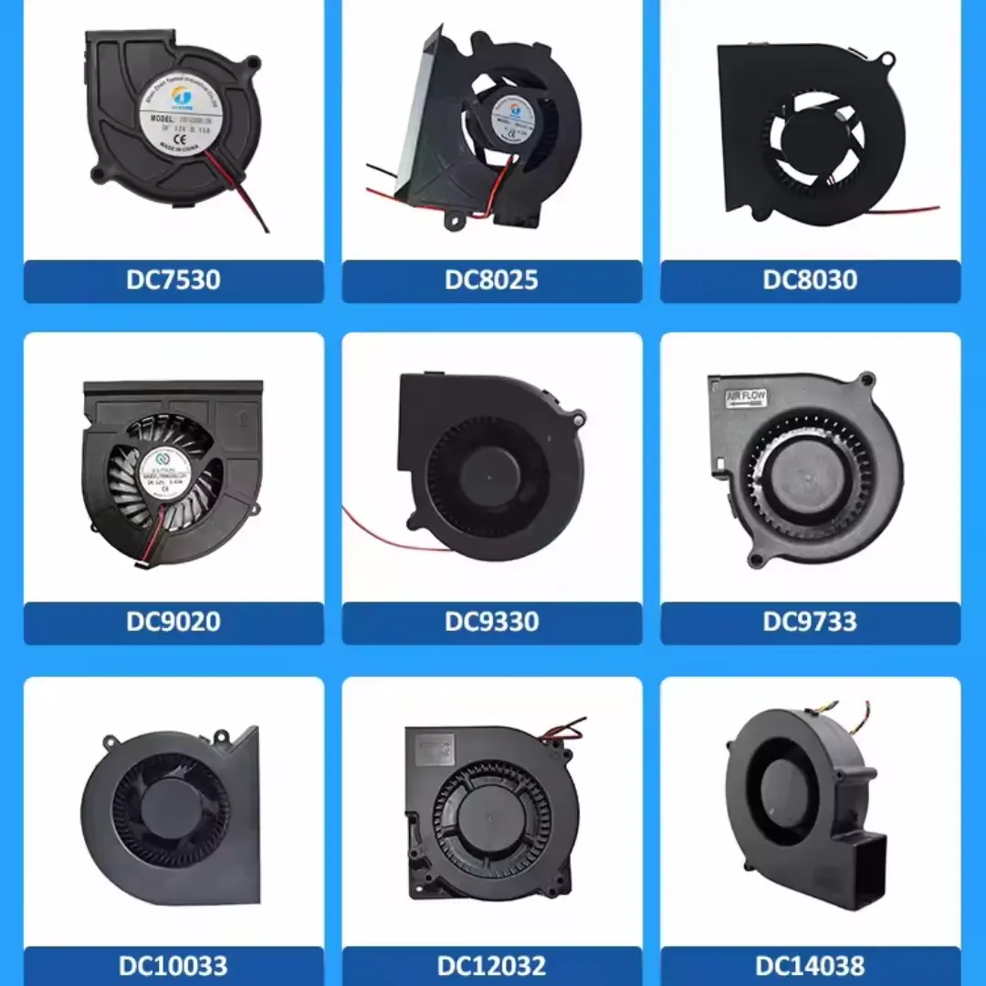 Tb6028l12e 5V 12V DC không chổi than Fan Blower lò sưởi Fan trục quạt làm mát cho lò sưởi