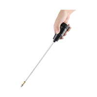 Testeur de pH et d'humidité du sol 2 en 1 avec sonde longue pour jardins, pelouses, fermes, cultures, fleurs et légumes