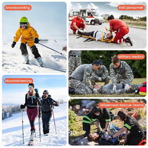 Medische EHBO Nood Flexibele Schuim Oprolbare Gewatteerde Aluminium Spalk Voor Lichaam - Product Image 6