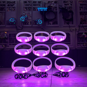 Qudupa gelang Led cahaya kontrol Audio kesukaan pesta untuk pesta - Product Image 2