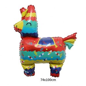 Colorful Cartoon Cactus Pinata Foil <b>Balloons</b> 91x76cm with UV Printing for Birthday Party <b>Decoration</b> - Product Image 6