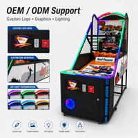 Machine de Jeu Vidéo d'Arcade à Monnayeur pour Tir au Panier sur Écran, Vente en Gros à Prix Abordable