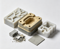 Échantillon de moule de fonderie de précision, Service de prototypage sur mesure, Solution de fabrication OEM pour outillage de moulage de précision