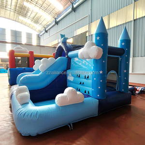 Location de château gonflable <span class=keywords><strong>pour</strong></span> fête d'<span class=keywords><strong>anniversaire</strong></span>, maison gonflable, trampoline gonflable en forme d'étoile, château bleu <span class=keywords><strong>pour</strong></span> enfants - Product Image 3